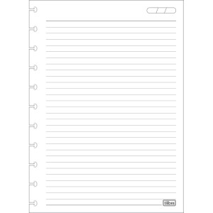 REFIL TILIDISCO UNIVERSITÁRIO PAUTADO 80 FLS TILIBRA