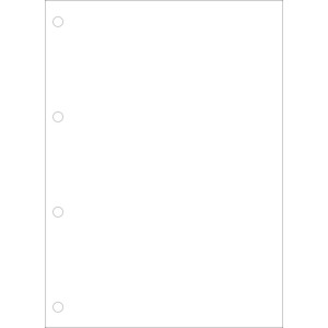 REFIL SEM PAUTA P/ FICHÁRIO UNIVERSITÁRIO ACADÉMIE 80 FOLHAS TILIBRA