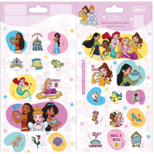 ADESIVO DECORADO DUPLO PRINCESA TILIBRA