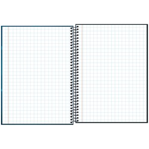 CADERNO QUADRICULADO 7X7 ESPIRAL UNIV ZIP 80 FLS TILIBRA