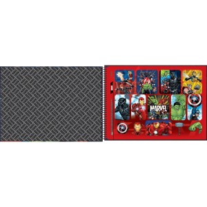 CADERNO ESP CARTOGRAFIA E DESENHO CD AVENGERS 80 FLS TILIBRA