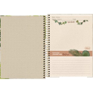 CADERNO ESPIRAL CD 1/4 NATURALIS 80 FLS TILIBRA