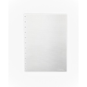 REFIL PAUTADO LINHA BRANCA MÉDIO 90G CADERNO INTELIGENTE