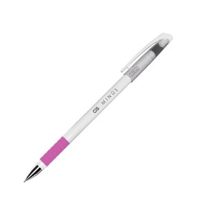 CANETA ESFEROGRÁFICA MINUS 0,4MM ROSA CIS