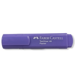 MARCA TEXTO TEXTLINER PASTEL 46 LILAS FABER-CASTELL