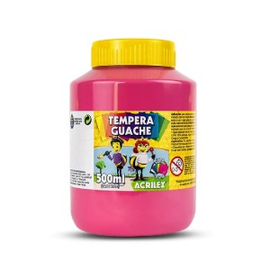 TINTA GUACHE 500ML ROSA 537 ACRILEX
