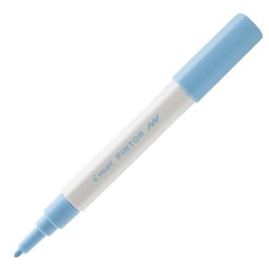 CANETA MARCADOR PILOT PINTOR FINA 1.0MM PASTEL AZUL