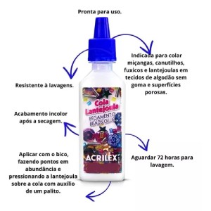 COLA LANTEJOULA 90G ACRILEX