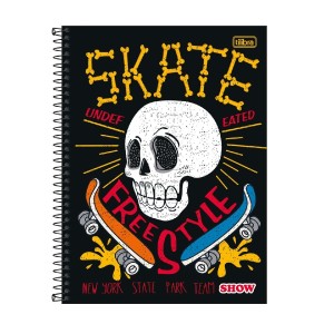 CADERNO ESPIRAL UNIVERSITARIO SHOW CD 1M 80 FLS TILIBRA