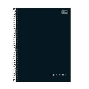 CADERNO EXECUTIVO ESPIRAL CD UNIV ORGANIZER 80 FLS TILIBRA