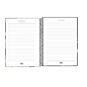 CADERNO ESPIRAL CD UNIV 20M HIDE 320 FLS TILIBRA