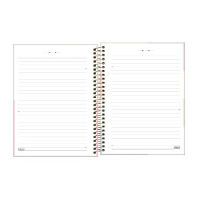 CADERNO ESPIRAL CD COLEGIAL 10M HAPPY 160 FLS TILIBRA