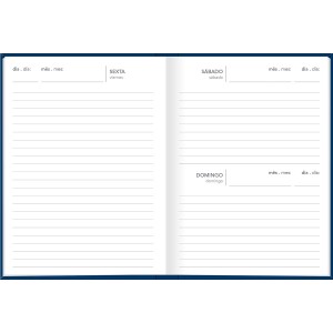 AGENDA COSTURADA DIÁRIA PEPPER PERMANENTE MASC M4 TILIBRA