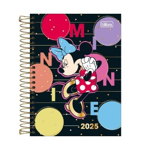 AGENDA ESPIRAL DIÁRIA MINNIE TILIBRA