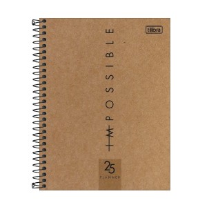 PLANNER ESPIRAL COLEGIAL KRAFTWORK M7 TILIBRA