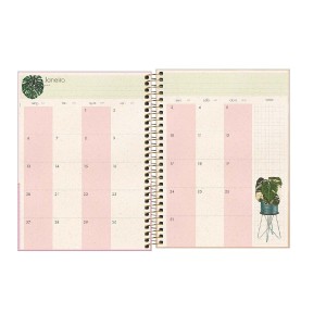 PLANNER ESPIRAL NATURALIS COLEGIAL M7 TILIBRA