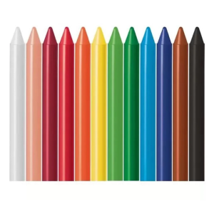 GIZAO DE CERA 12 CORES FABER CASTELL