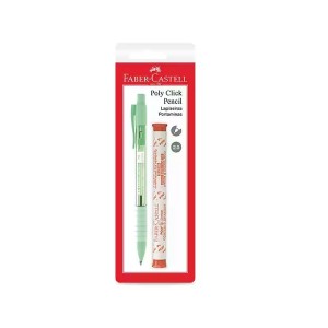 LAPISEIRA POLY CLICK PENCIL 2.0+GRAFITE FABER-CASTELL