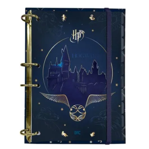 CADERNO ARGOLADO COLEGIAL HARRY POTTER DAC