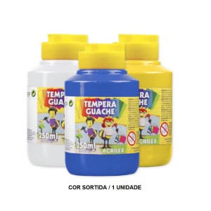 TINTA GUACHE 250ML SORTIDO