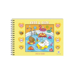 CUTE AND COZY YELLOW LIVRO PARA COLORIR CIRANDA CULTURAL