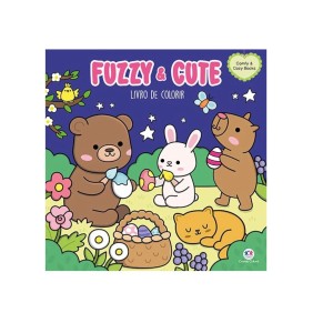 FUZZY AND CUTE LIVRO PARA COLORIR CIRANDA CULTURAL