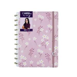 CADERNO PINK BLOSSOM BY SOF A5 CADERNO INTELIGENTE
