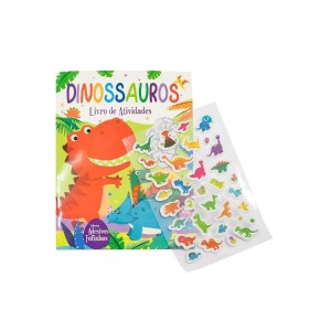 ADESIVOS FOFINHOS DINOSSAUROS LIVRO DE ATIVIDADES
