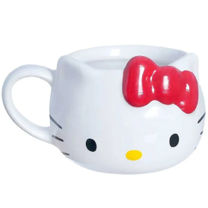 CANECA ORNAMENTO DECORATIVO HELLO KITTY 550 ML ZONA CRIATIVA
