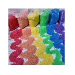 AREIA COLORIDA AZUL CLARO 500G CORES BRILHOS