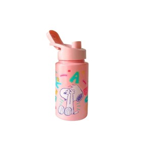 GARRAFA PLÁSTICA SQUEEZE 500ML SNOOPY PIQUE ESCONDE