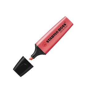 MARCA TEXTO STABILO BOSS VERMELHO 70/40