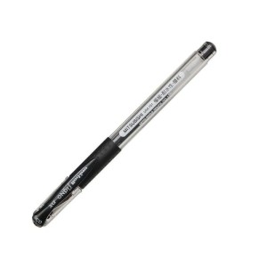 CANETA GEL SIGNO DX 0.38 PRETA MITSUBISHI UNI-BALL