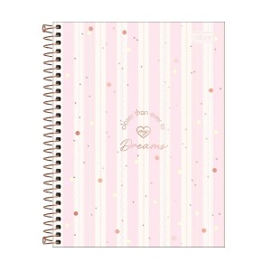 CADERNO COLEGIAL ESPIRAL CD SOHO 1M 80 FOLHAS TILIBRA