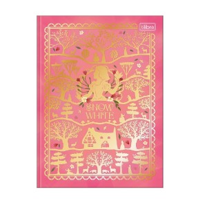 CADERNO BROCHURA CD COLEGIAL BRANCA DE NEVE 160FLS TILIBRA