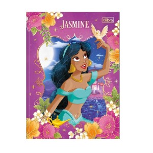 CADERNO BROCHURA CD COLEGIAL PRINCESAS 80FLS TILIBRA