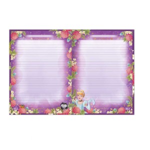CADERNO BROCHURA CD COLEGIAL PRINCESAS 80FLS TILIBRA
