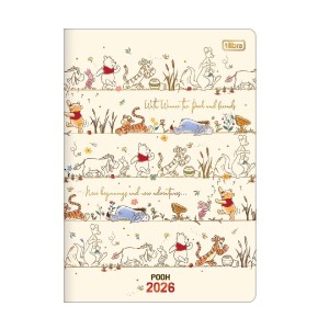 PLANNER GRAMPEADO COLEGIAL POOH 90G M7 TILIBRA