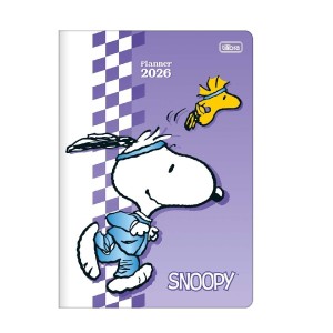 PLANNER GRAMPEADO COLEGIAL SNOOPY 90G M7 TILIBRA