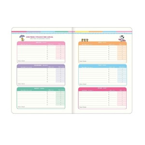 PLANNER GRAMPEADO COLEGIAL SNOOPY 90G M7 TILIBRA