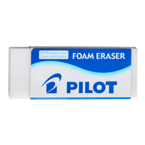 BORRACHA FOAM ERASER BRANCA EE-F10 1 UNID PILOT