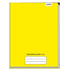 CADERNO BROCHURA QUADRICULADO 1X1 CD UNIV AM 48 FLS TAMOIO