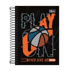 AGENDA ESPIRAL DIÁRIA D+ MASCULINA TILIBRA