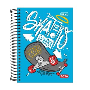 AGENDA ESPIRAL DIÁRIA D+ MASCULINA TILIBRA