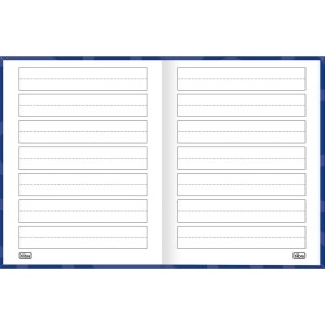 CADERNO BROCHURA CALIGRAFIA PAUTA AMPLIADA NEURO 40F TILIBRA