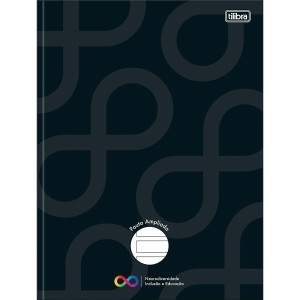 CADERNO BROCHURA UNIV PAUTA AMPLIADA CD NEURO 80 FLS TILIBRA