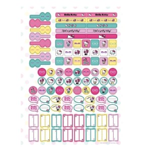 CADERNO ESPIRAL UNIV CD 80FLS HELLO KITTY KRAFT JANDAIA