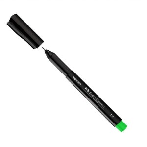 CANETA SUPERSOFT PEN 1.0 VERDE FABER-CASTELL