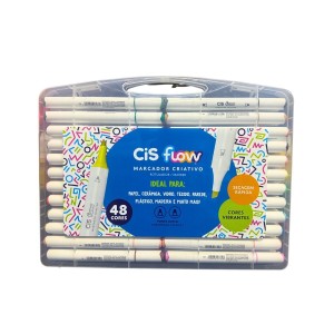 MARCADOR CRIATIVO FLOW EST/48  CIS