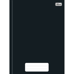 CADERNO BROCHURA CD UNIVERSITÁRIO PEPPER PRETO 80FLS TILIBRA